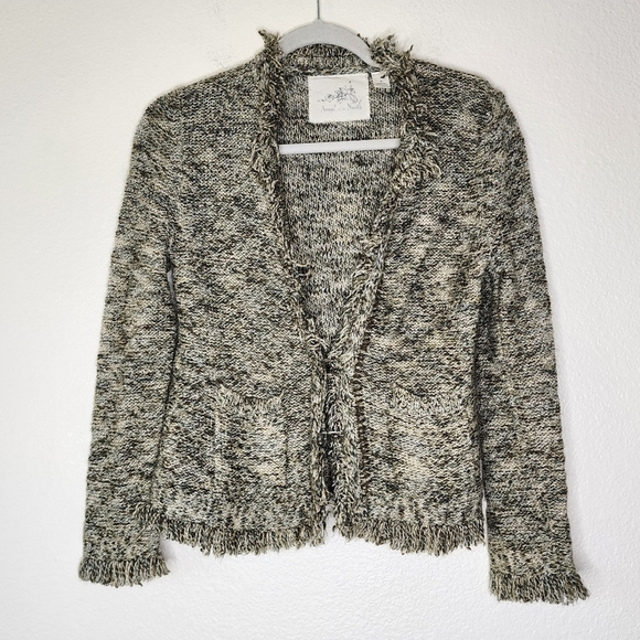 Anthropologie Angel of the North Y2K  Cardigan Sweater M - Picture 2 of 4